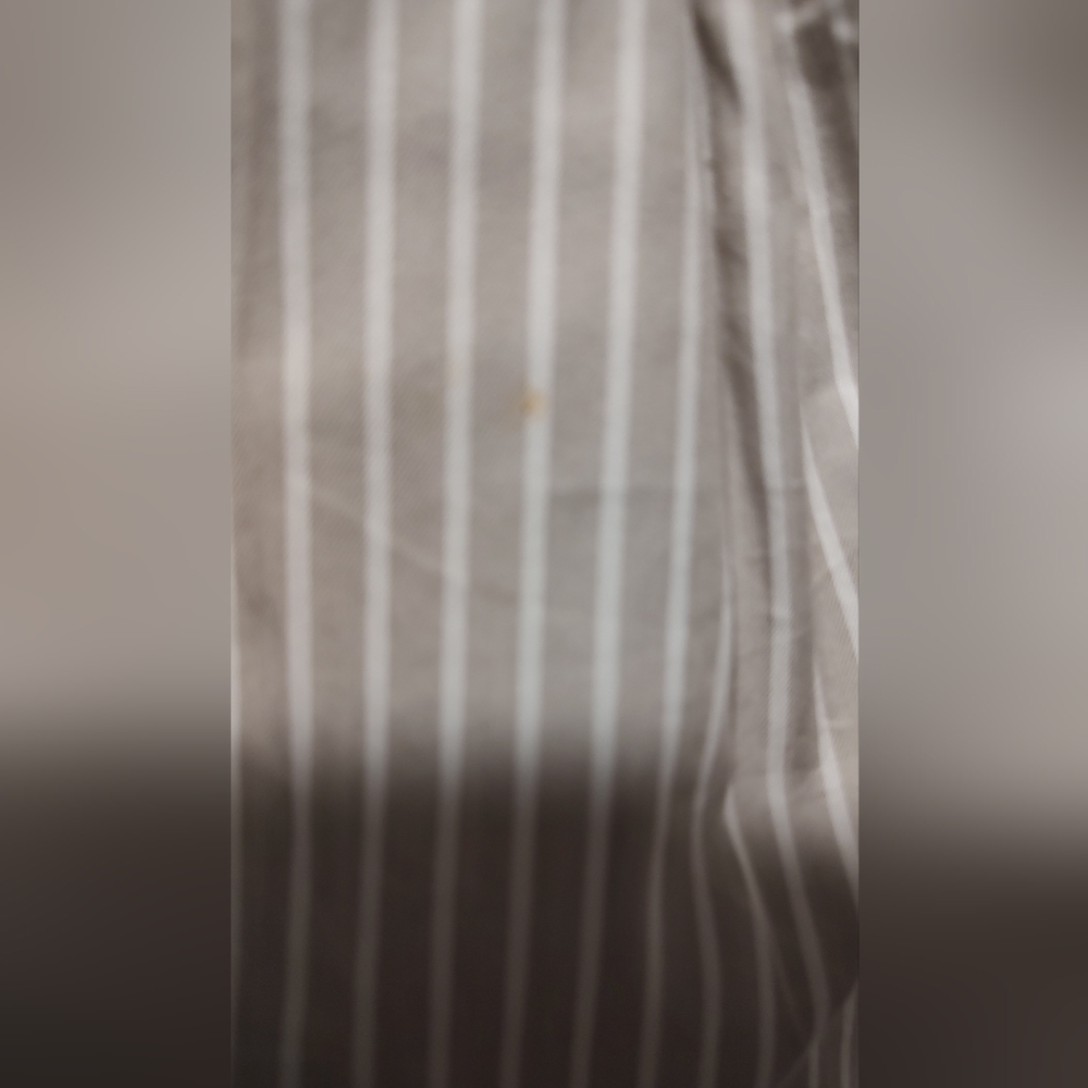 Cotton Blend Maxi Striped Dress With Cris Cross Straps Wedding Vacation Soft - Picture 2 of 10